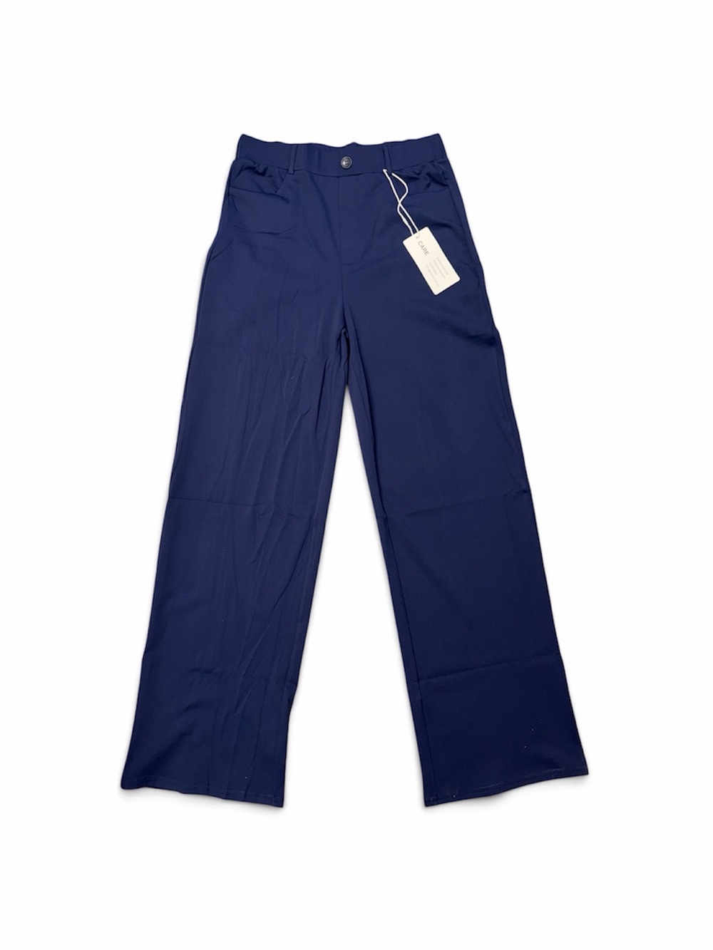 Women’s Wide-Leg Navy Pants
